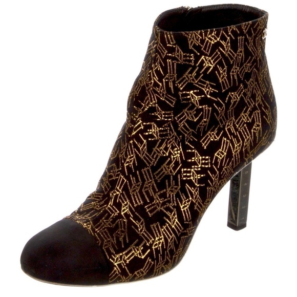 Chanel Chair Ruler Heel Booties - Picture 3 of 3